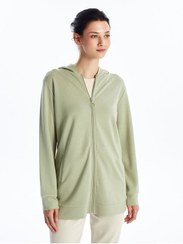 تصویر سویشرت آستین بلند راسته زنانه | ال سی وایکیکی LC Waikiki MPS4KH55Z8 