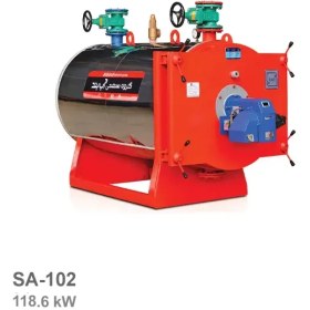 تصویر دیگ آبگرم دو پاس آب بند مدل SA-102 