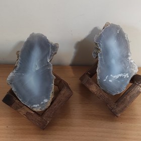 تصویر سنگ عقیق قرینه a6 agate a6