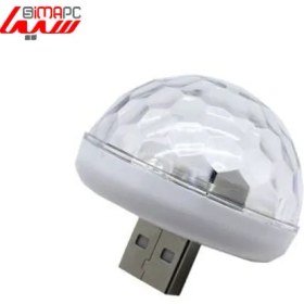 تصویر چراغ USB توپی SMALL MAGIC LED 