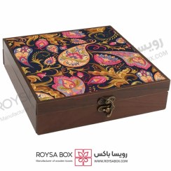 تصویر جعبه هدیه مدل رویال کد 709 