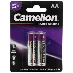 تصویر باتری قلمی کملیون مدل اولترا آلکالاین بسته ۲ عددی 