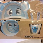 تصویر ست ظرف غذای کودک بامبو برند کوکو 5 تکه Coco