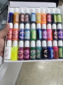 تصویر رنگ مایع خارجی 