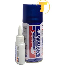 تصویر چسب 1 2 3 گریزلی وزن 100 گرم 