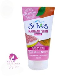 تصویر اسکراب و ماسک ملایم صورت «ST. Ives» - حاوی لیمو و پرتقال، مخصوص پوست مختلط تا چرب، وزن 170 گرم 