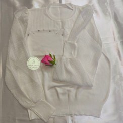 تصویر بلوز بافت مجلسی زنانه ( کد۰۰۱) 