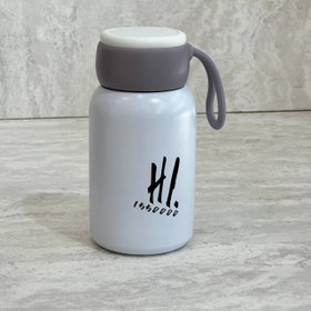 تصویر تراول ماگ HI ظرفیت ۳۵۰ میلی لیتر با درب پیچی و بند سیلیکونی 