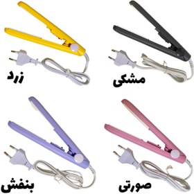 تصویر اتو مو مسافرتی تایم با صفحات سرامیکی دما ۱۶۰ درجه 