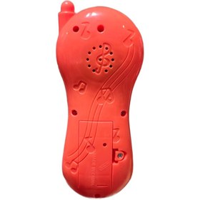 تصویر اسباب بازی موبایل موزیکال طرح سگ های نگهبان - نارنجی 