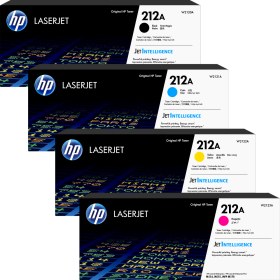 تصویر کارتریج پرینتر اچ پی HP 212 W2120A W2121 W2122 W2123 M554 M555 HP 212A LaserJet Toner Cartridge 212 W2120A W2121 W2122 W2123 M554 M555