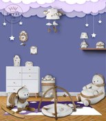 تصویر اکسسوری اتاق کودک طرح خرس 