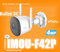 تصویر دوربین مداربسته آیمو مدل IPC-F42 IMOU-F-42-P-Bullet 2C - دوربین مداربسته آیمو مدل IPC-F42