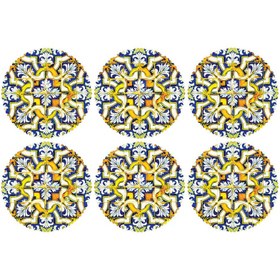 تصویر زیر لیوانی رنس کد C2-42018 بسته ۶ عددی 