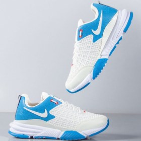 تصویر کفش مردانه Nike مدل Shobiz(سفیدآبی) - 41 