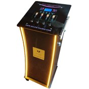 تصویر دستگاه لاغری فارادیک لمسی 4کانال،8پد 