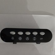 تصویر کلید هود سه دور ۵ دکمه بزرگ کد GH69390 