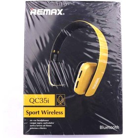 تصویر هدفون بلوتوسی ریمکس مدلQC 35i ا Remax QC35i Wireless Headphones Remax QC35i Wireless Headphones