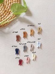 تصویر گیره روسری طرح لاله Women's scarf clip with tulip design