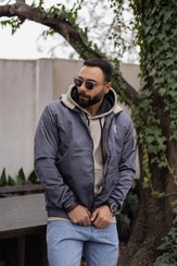 تصویر کاپشن نیویورک مدل آستین بلند جنس پلی استر Long sleeve New York jacket made of polyester