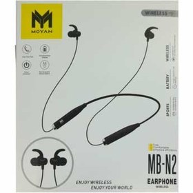 تصویر هدفون گردنی مویان مدل MB-N2 ا MOYAN MB-N2 In-Ear Bluetooth HandsFree MOYAN MB-N2 In-Ear Bluetooth HandsFree