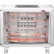 تصویر هیتر بخاری برقی فن دار فندارکم مصرف برفاب مدل قوی با گارانتی .هیتر برقی مدل QH3000 وQH-3000 QH 3000 ارسال پس کرایه 