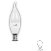 تصویر لامپ LED اشکی 6 وات مات پارس شعاع توس (والا نور) 