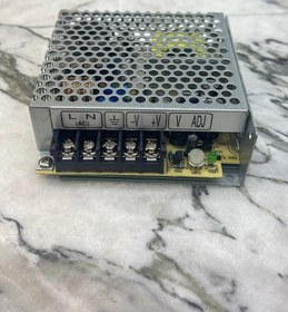تصویر منبع تغذیه RS-50-12 MEAN WELL RS-50-12