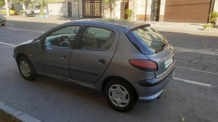 تصویر پژو 206 مدل 1384 ا Peugeot 206 2 Peugeot 206 2