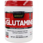 تصویر گلوتامین ویثر 300 گرم L- glutamine Wisser 300g