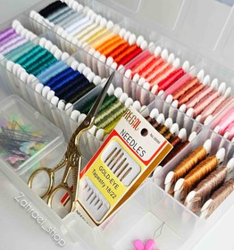 تصویر پک وسایل گلدوزی با دست 