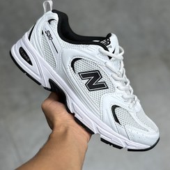 تصویر کتونی نیوبالانس 530 سفید مشکی New Balance 530 