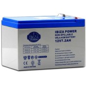 تصویر باتری دزدگیر و ups ایبیزا پاور 12 ولت 7/2 آمپر IBIZA POWER 