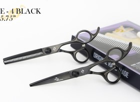 تصویر قیچی ست اکونومی مشکی کد E-4 سایز “5.75 Rezonal Black economy scissors E-4