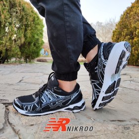 تصویر کتونی اسیکس کیانو 20 مشکی Asics Kayano 