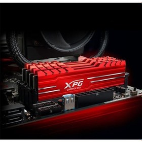 تصویر رم دسکتاپ DDR4 دو کاناله 3200 مگاهرتز CL16 ای دیتا مدل XPG GAMMIX D10 ظرفیت 16 گیگابایت 