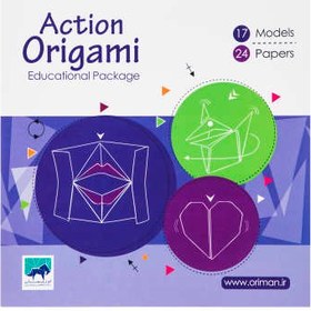 تصویر کاغذ اوریگامی اوریمان مدل Action 