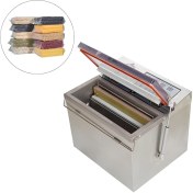 تصویر دستگاه بسته‌ بندی وکیوم صنعتی آجری شکل دوخت ۳۰ سانتی متری مدل V6 آرازتک 