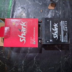 تصویر باطری 3A آمپر 12v ولت برند SHARK 