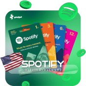 تصویر گیفت کارت اسپاتیفای 10 دلاری آمریکا (US) 