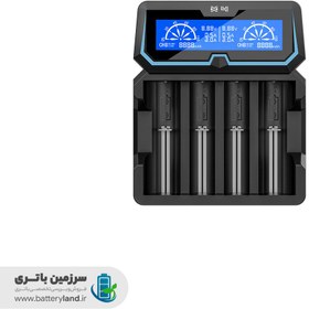 تصویر شارژر باتری اکستار 4 شیار هوشمند XTAR Intelligent Charger X4 XTAR X4 Smart Battery Charger