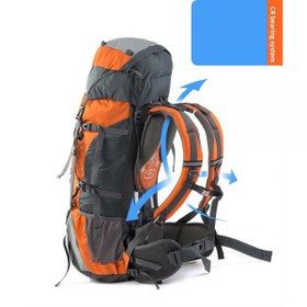 تصویر کوله پشتی نیچرهایک مدل 70L Professional Climbing 