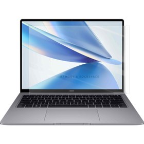 تصویر محافظ صفحه هیدروژل برند راکسپیس و ماهوت مناسب لپ تاپ HONOR magicbook 14 notebook 