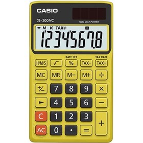 تصویر ماشین حساب کاسیو CASIO SL-300NC-BYW Calculator 