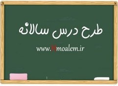 تصویر طرح درس سالانه آموزش مهارت های نگارش پایه هشتم متوسطه اول 