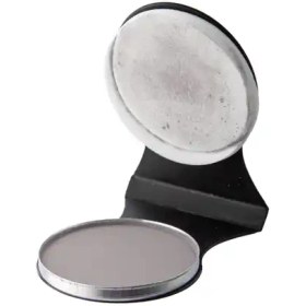 تصویر گچ مو سکه ای طوسی 