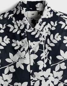 تصویر پیراهن چاپی با فیت معمولی برند H&M Regular Fit Printed Shirt