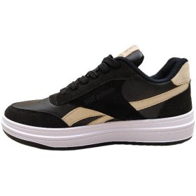 تصویر ونس فشن مردانه مشکی کرمی (Fashion) Men's Vans fashion black cream (Fashion)