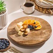 تصویر تخته سرو چرخشی کاراجا مدل Premium Mango Karaca Premium Mango Rotating Serving Board