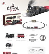 تصویر قطار دود زا باطری خور ۱۵ قطعه 